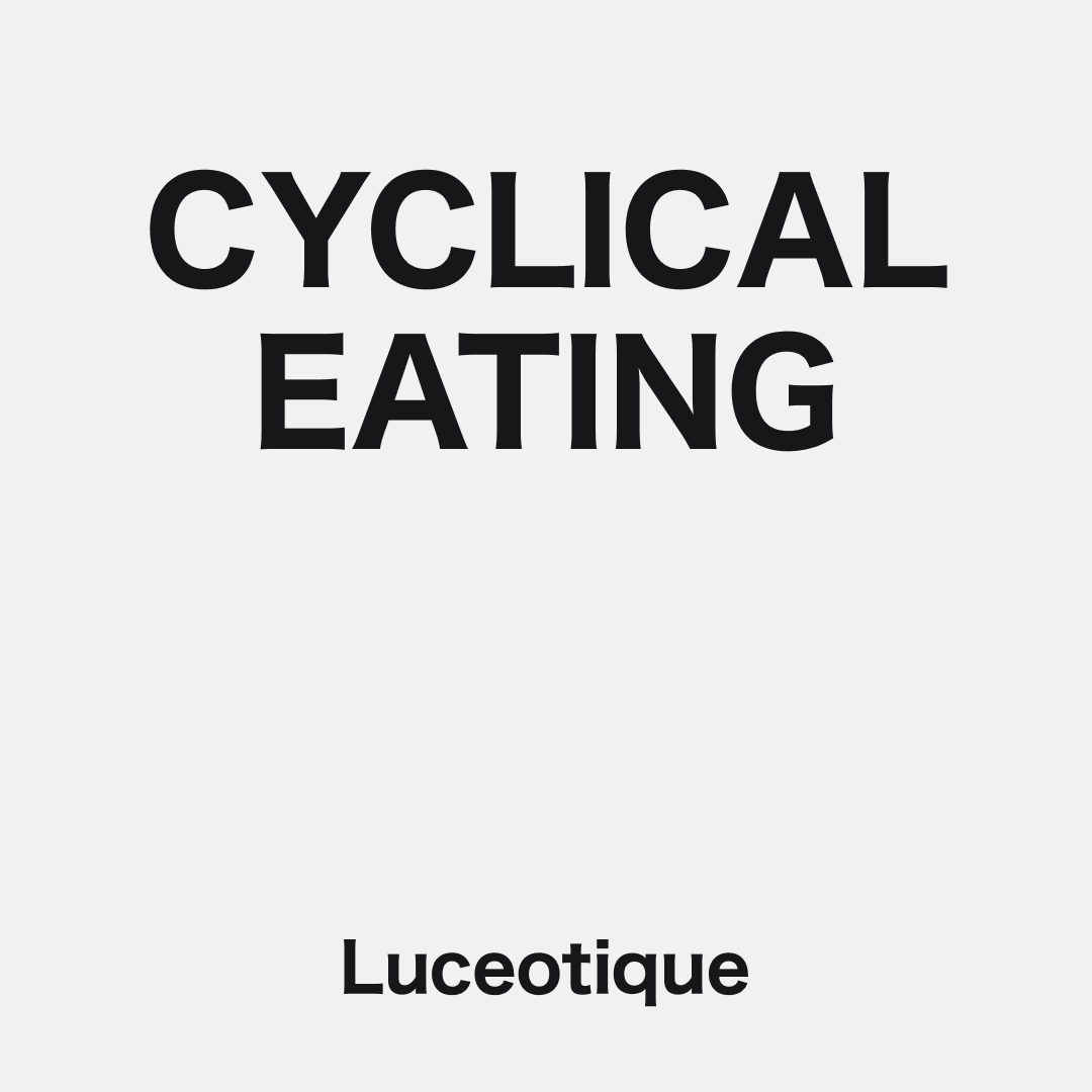 Optimiere deine Gesundheit mit "Cyclical Eating" - Die Vorteile der zyklusbasierten Ernährung